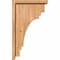 Ekena Millwork Pescadero Smooth Corbel w/Backplate, Western Red Cedar, 5 1/2"W x 12"D x 20"H COR06X12X20PEC01SWR - alternate 2